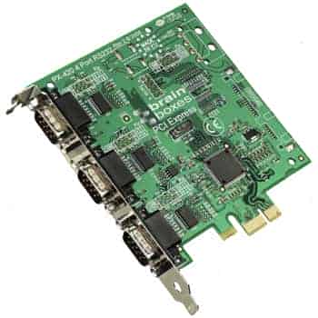 (image for) Brainboxes PX-431 PCI-E 3 Port RS232 Serial Card